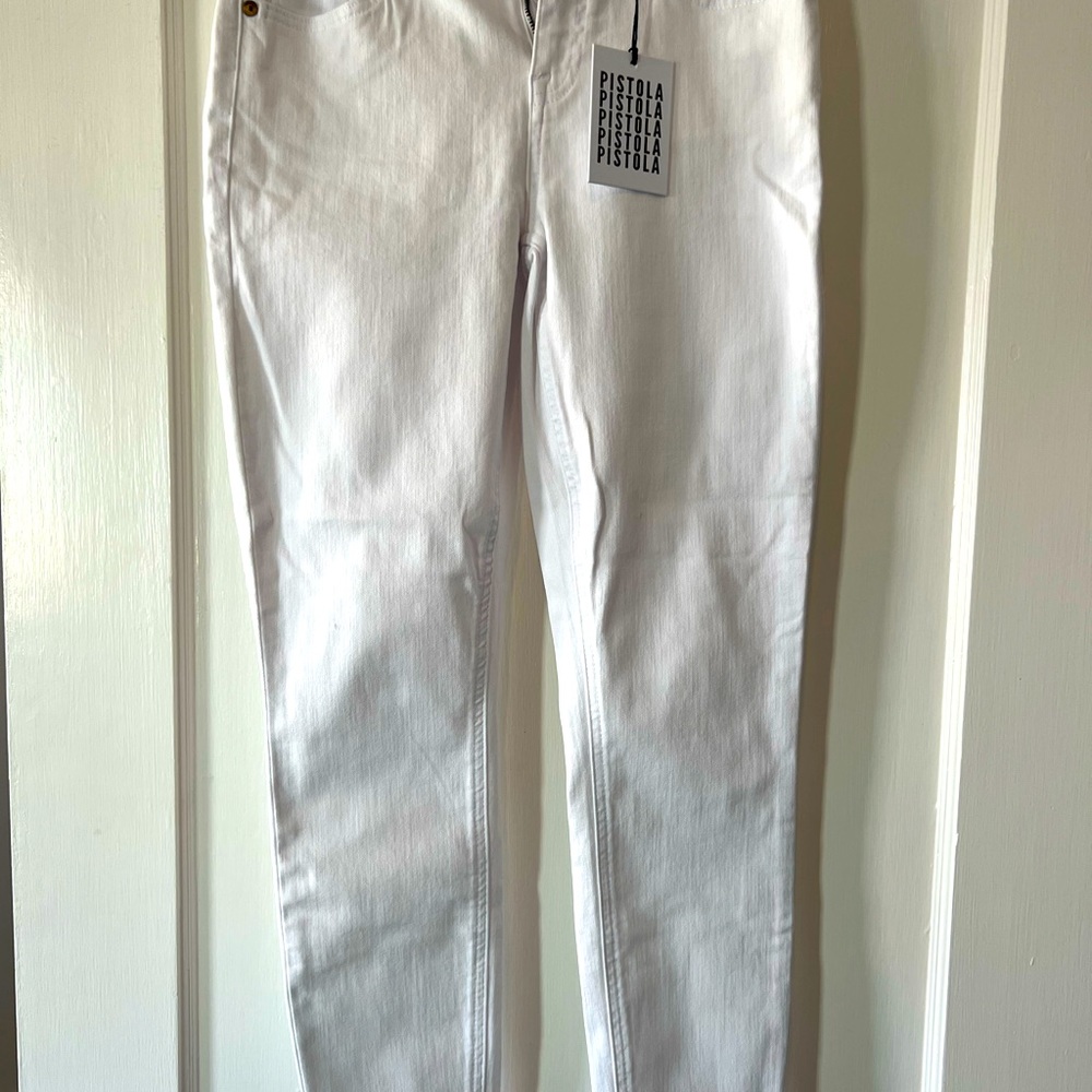 White Pistols jeans with stretch. Never been worn.